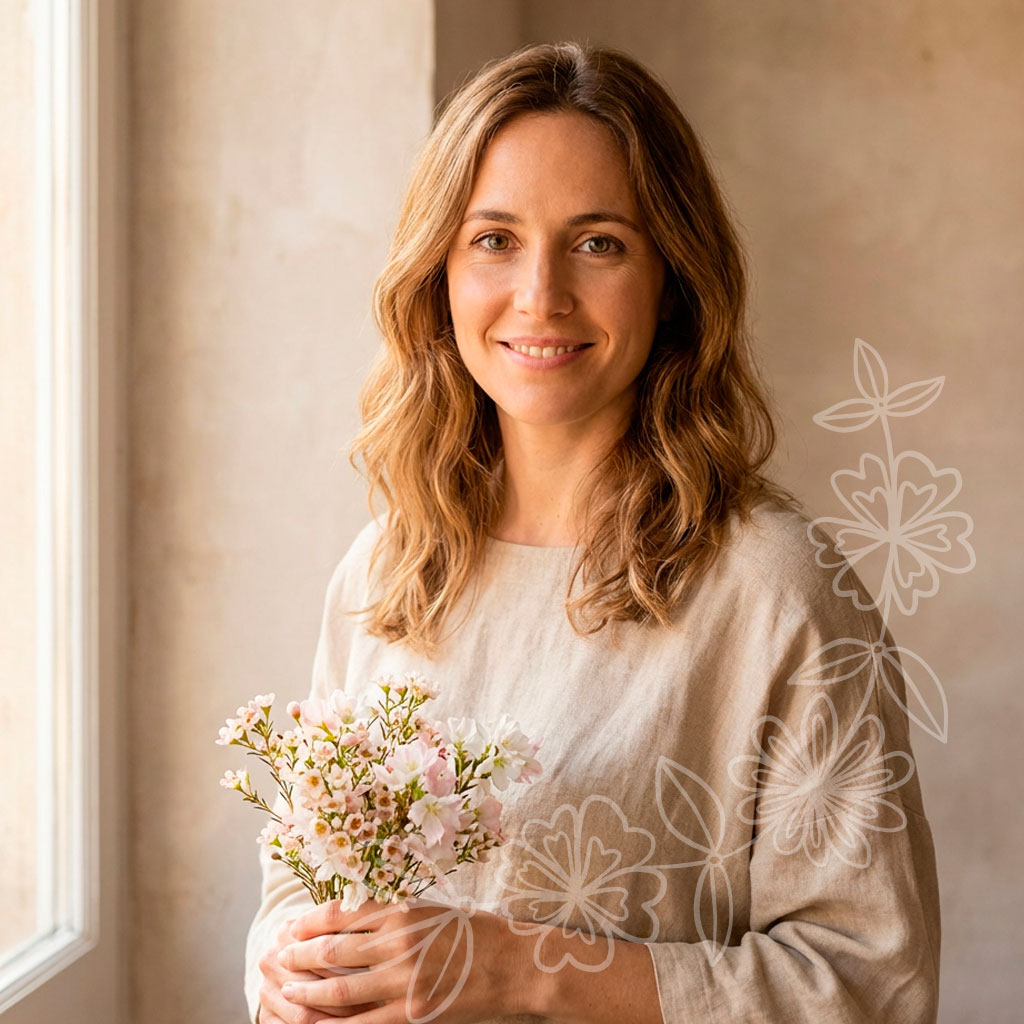 terapeuta floral y wellness coach